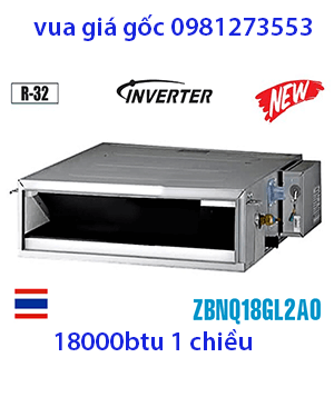 Điều hòa âm trần nối ống gió LG 18000BTU 1 chiều ZBNQ18GL2A0