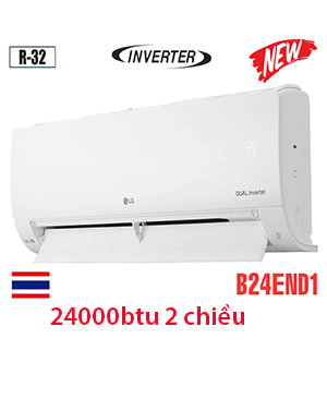 Điều hòa LG 24000BTU 2 chiều inverter B24END1