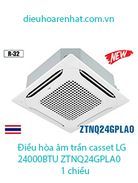 Điều hòa âm trần casset LG 24000BTU ZTNQ24GPLA0 1 chiều