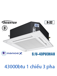 Điều hòa âm trần Panasonic 43000BTU 1 chiều 3 pha S/U-43PU3HA8