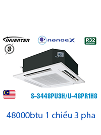 Điều hòa âm trần Panasonic 48000BTU 1 chiều 3 Pha S-3448PU3H/U-48PR1H8