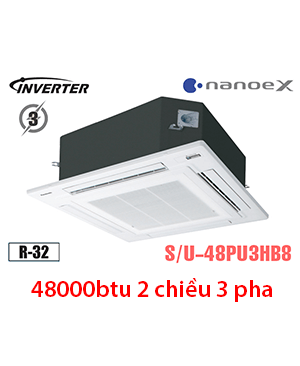 Điều hòa âm trần Panasonic 48000BTU 2 chiều inverter S/U-48PU3HB8 3 pha