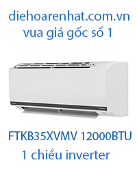 Điều hòa Daikin inverter 12000BTU 1 chiều inverter FTKB35XVMV