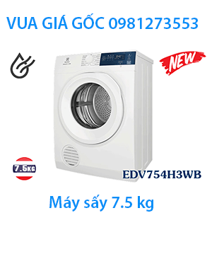 Máy sấy Electrolux 7.5Kg EDV754H3WB