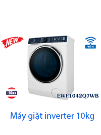 Máy giặt Electrolux inverter 10Kg Sensor Wash EWF1042Q7WB