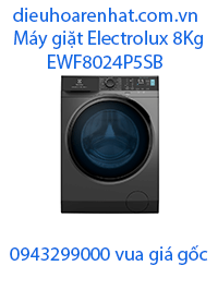 Máy giặt Electrolux inverter 8Kg lồng ngang EWF8024P5SB
