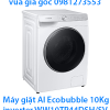 Máy giặt Samsung AI Ecobubble 10Kg inverter WW10TP44DSH SV