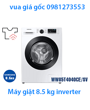 Máy giặt Samsung inverter 8.5 kg WW85T4040CE SV