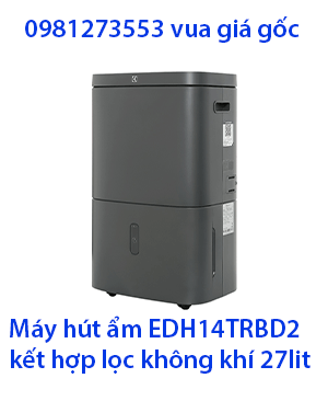 Máy hút ẩm Electrolux EDH14TRBD2 kết hợp lọc không khí