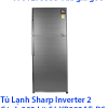 Tủ Lạnh Sharp Inverter 2 Cánh 382 Lít SJ-XP382AE-DS Mới 2023