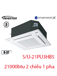 Điều hòa âm trần Panasonic 21000BTU 2 chiều inverter S-U-21PU3HB5