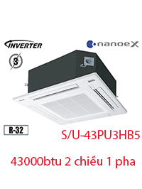 Điều hòa âm trần Panasonic 43000BTU 2 chiều inverter S/U-43PU3HB5