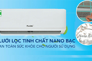 Điều hòa Funiki lọc bụi hiệu quả <span class='marker'>mang</span> tinh chất nano bạc Điều hòa Funiki lọc bụi hiệu quả <span class='marker'>mang</span> tinh chất nano bạc