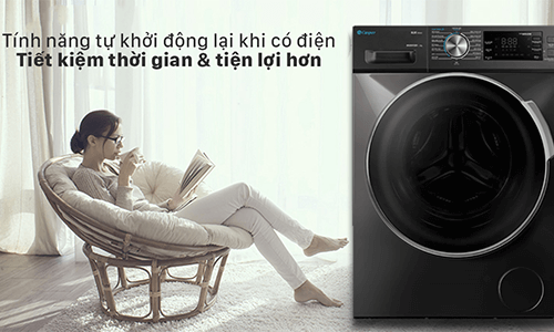 Máy giặt casper cửa trước tiết kiệm điện