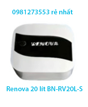 bình nóng lạnh Renova 20 lít BN-RV20L-S vuông